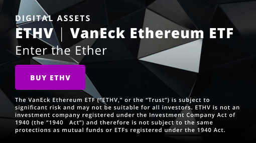 ETHV - VanEck Ethereum ETF