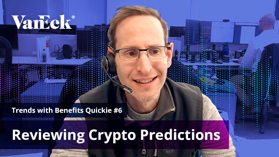 Trends with Benefits Quickie #6: Reviewing Crypto Predictions with Matthew Sigel